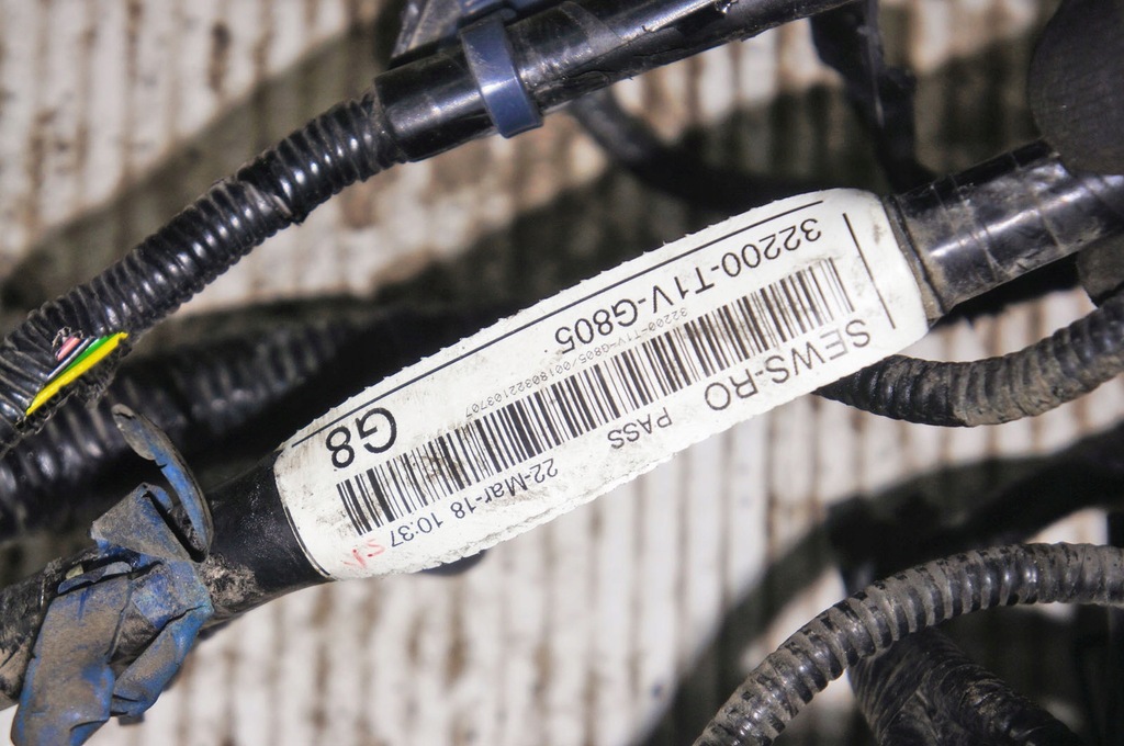 фото №6, Sl407 honda cr-v iv ^ джгут двигуна 32200-t1v-g805