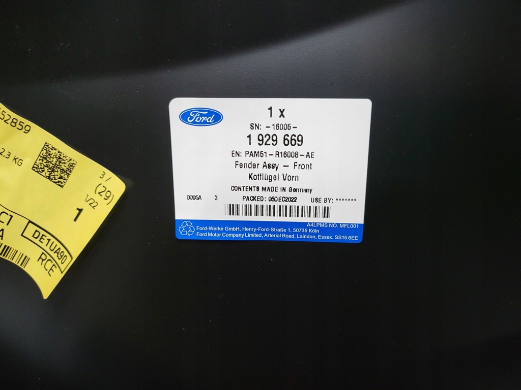 фото №11, Ford c-max c max ii 2 mk-2 крыло передний правый