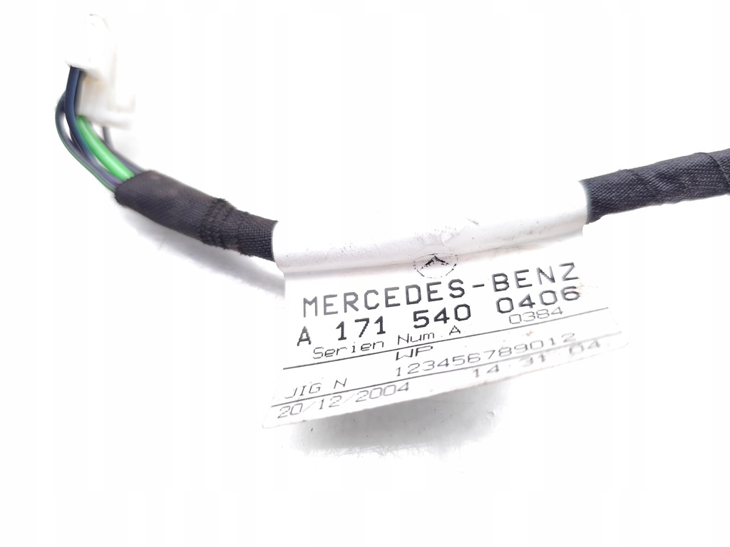 фото №7, Mercedes-benz slk жгут трубопровод дверь 2005 convertible 2/3dr a1715400406