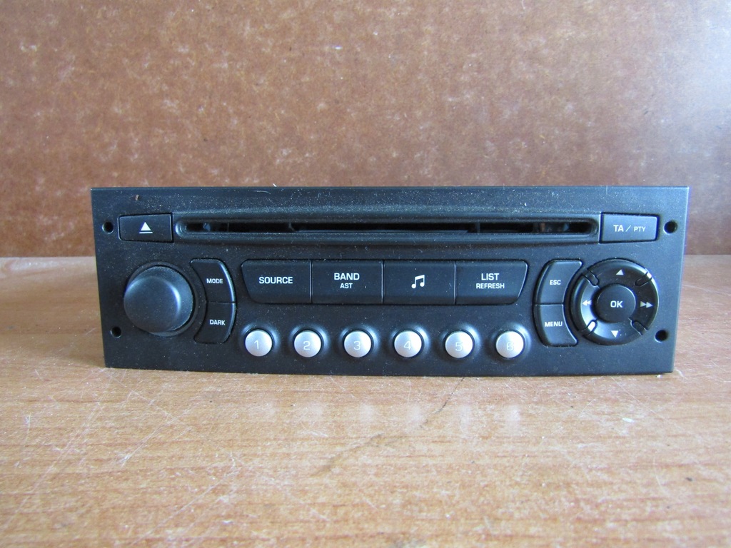 фото №1, Radioodwarzacz citroen c4 blaupunkt 9659138877