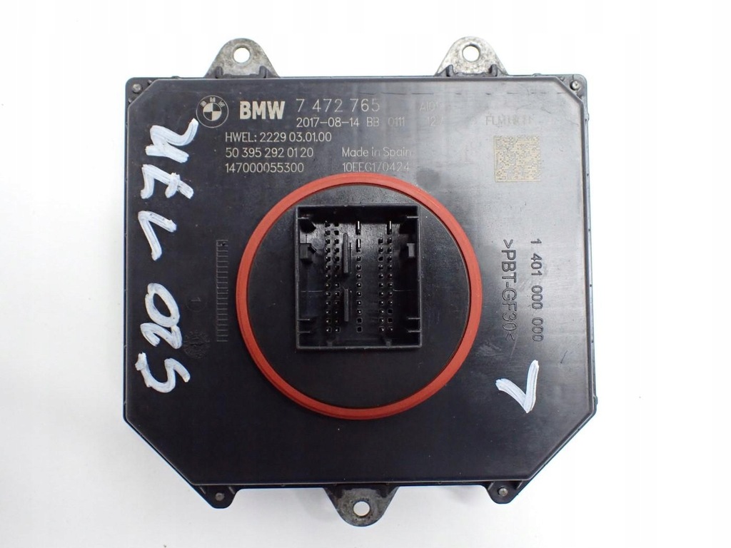 фото №1, Перетворювач модуль led оригінал 7472765 bmw 5 g30 g31 17r