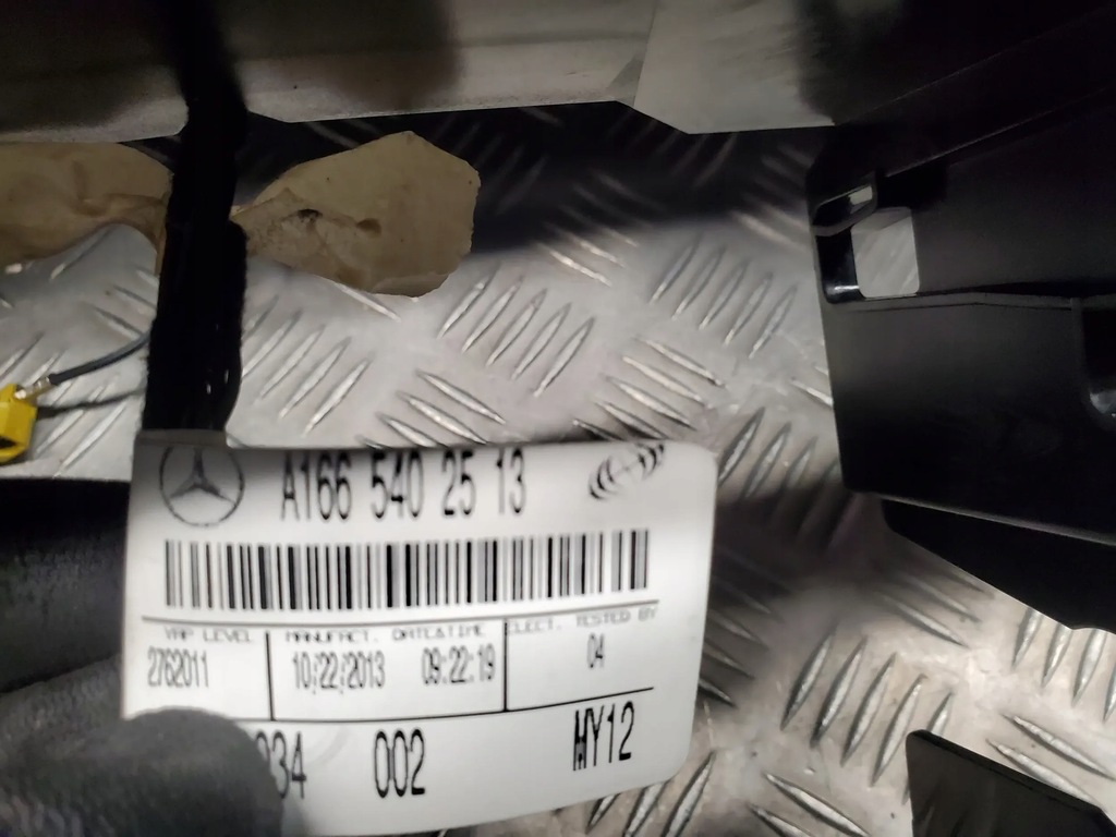 фото №9, Mercedes-benz gl x166 a1666800487 с передний панели приборная, консоль