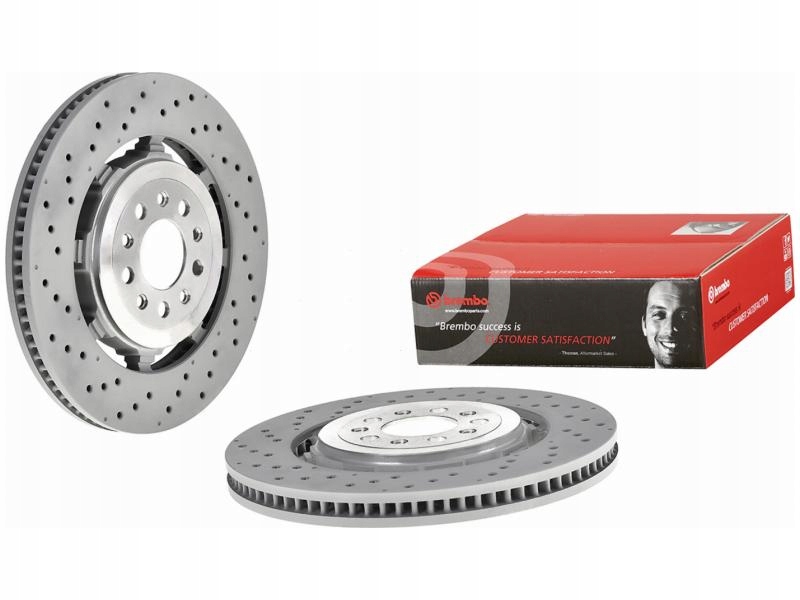 фото №1, Тормозные диски перед alfa romeo giulia 2.9 15- stelvio 2.9 17-