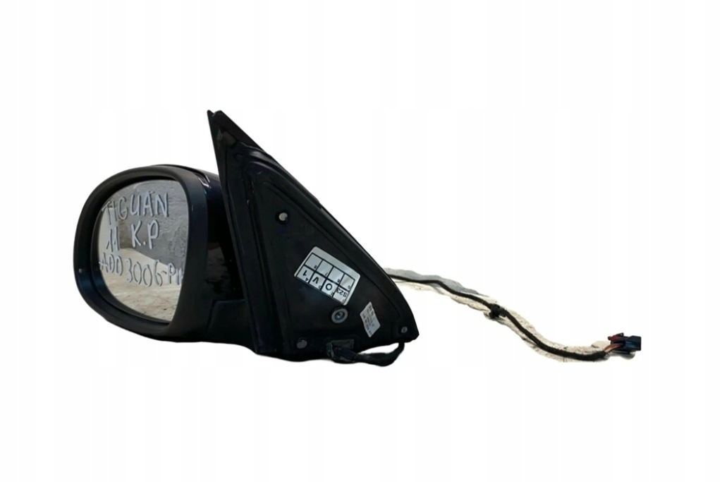 фото №7, Дзеркало ліва vw tiguan 5n_ e1030103 2.0l дизель 103kw 2011