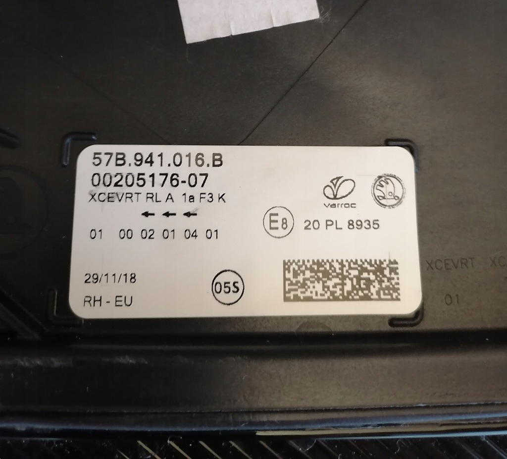 фото №4, Skoda karoq лампа фара правый full led