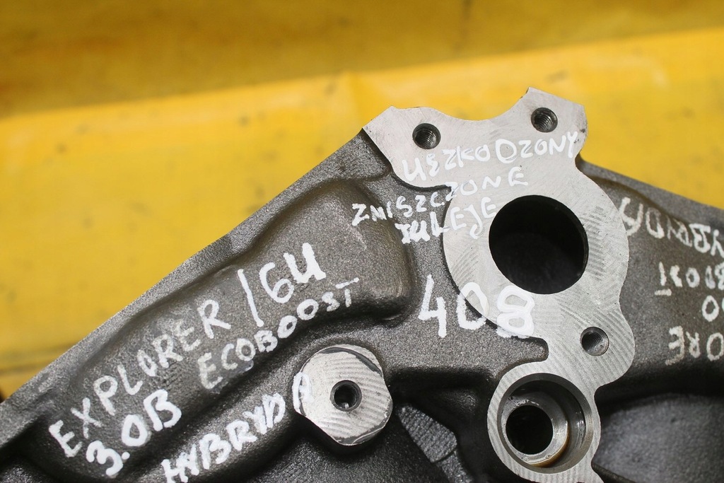 фото №16, Блок двигателя ford explorer 6u 3.0 b ecooboost гибрид