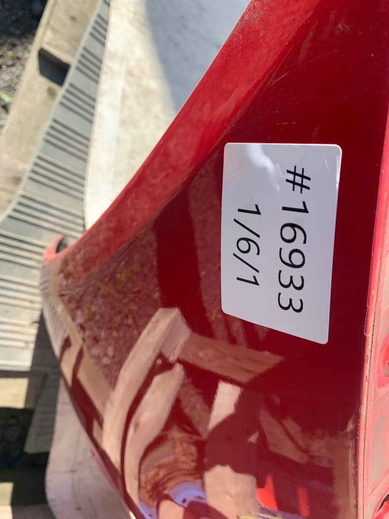 фото №13, Vw new beetle бампер перед передний красный