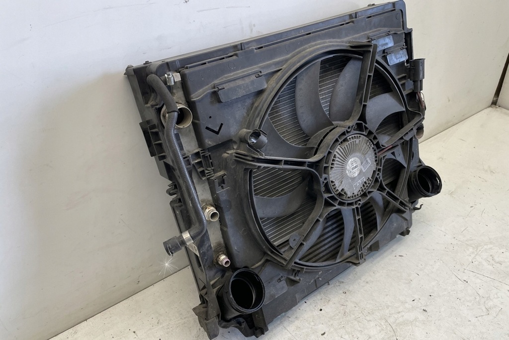 фото №11, Комплект радиатор bmw x6 e71, e72 7809321 3.0l дизель 225kw 2010