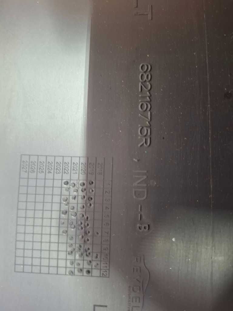 фото №7, Захист накладка панелі консолі renault master iii iv 682116715r