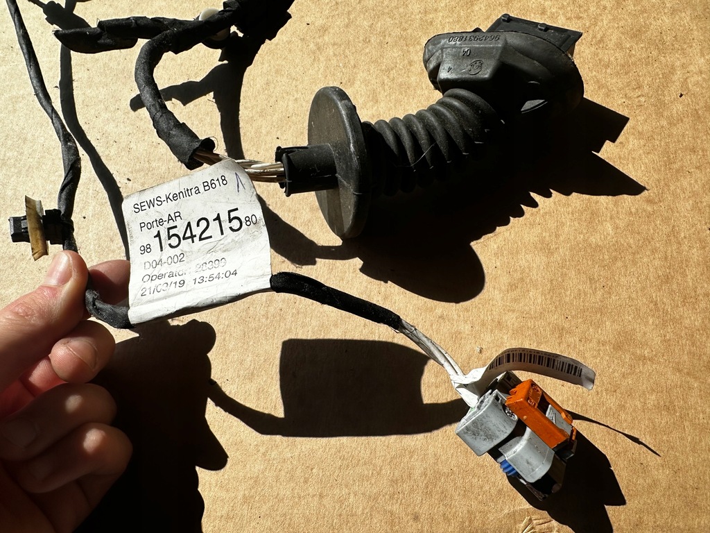 фото №5, Джгут електропроводка двері лівий задня citroen c3 iii 9815421580