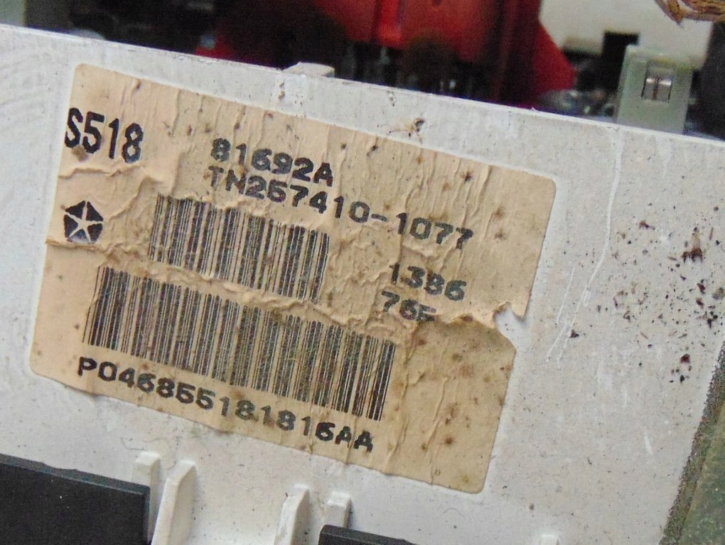 фото №9, Dodge caravan ii 3.0 v6 95r - счетчик приборы