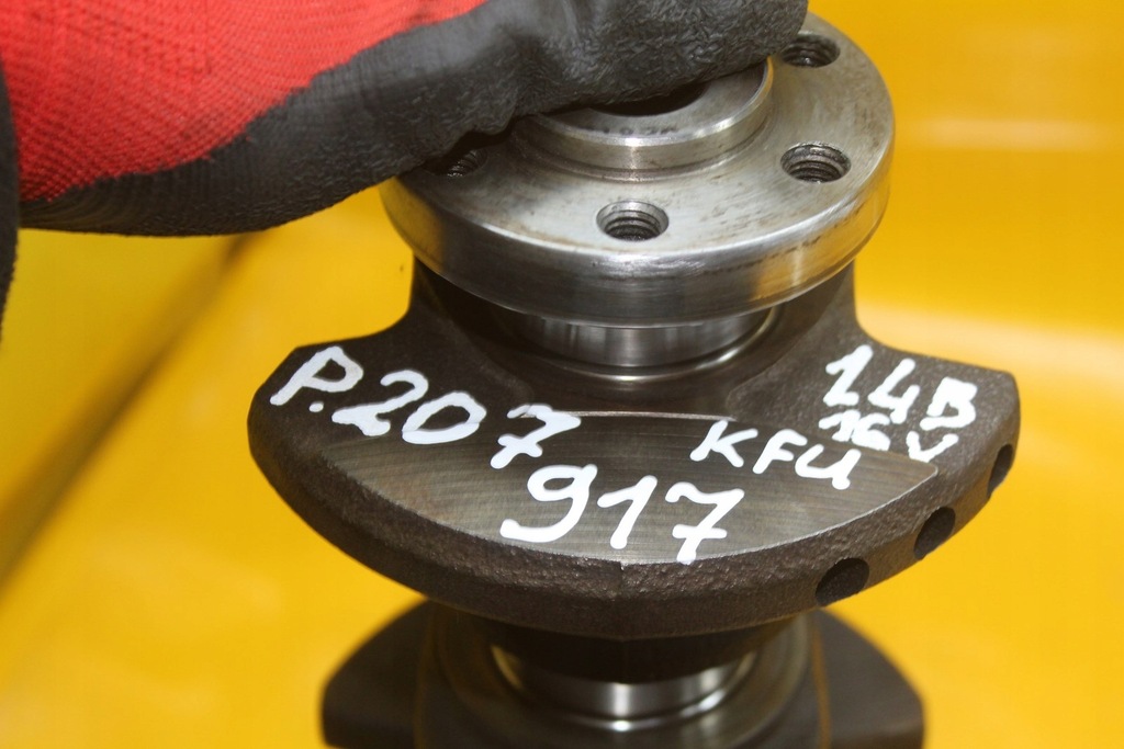фото №14, Wał колінчастий peugeot 207 citroen c2 c3 ford 1.4 b 16v kfu