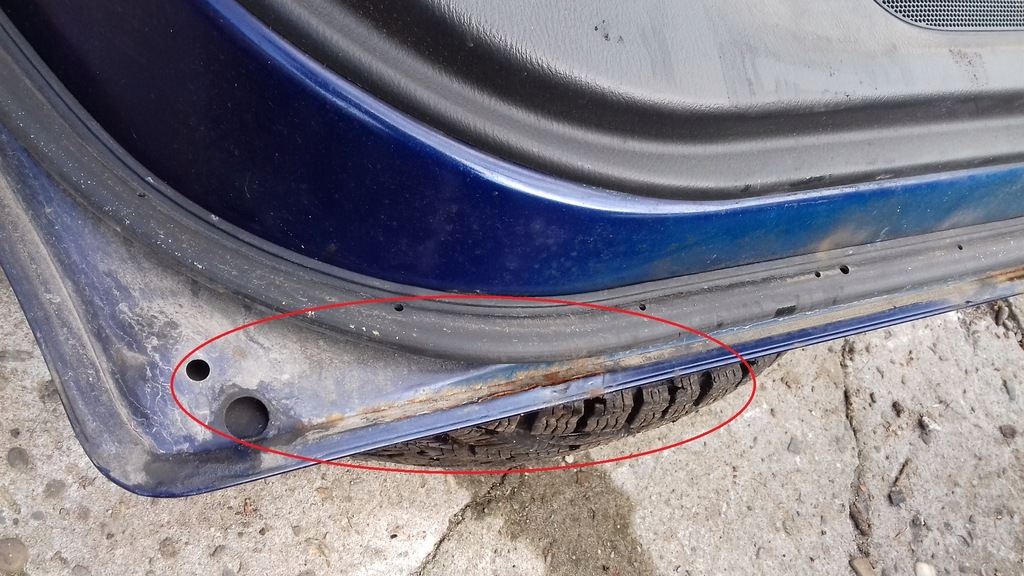 фото №9, Дверь левый задняя задние subaru impreza ii kombi 00- 95h