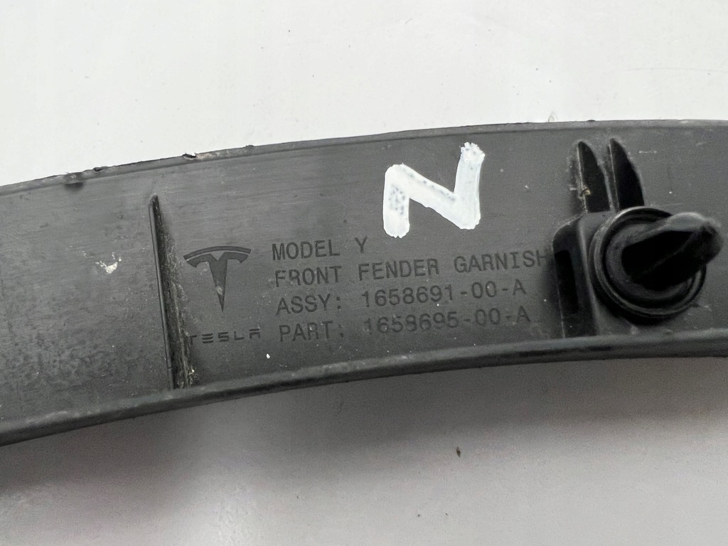 фото №5, Tesla model y молдинг накладка крила передня ліва перед n 19-