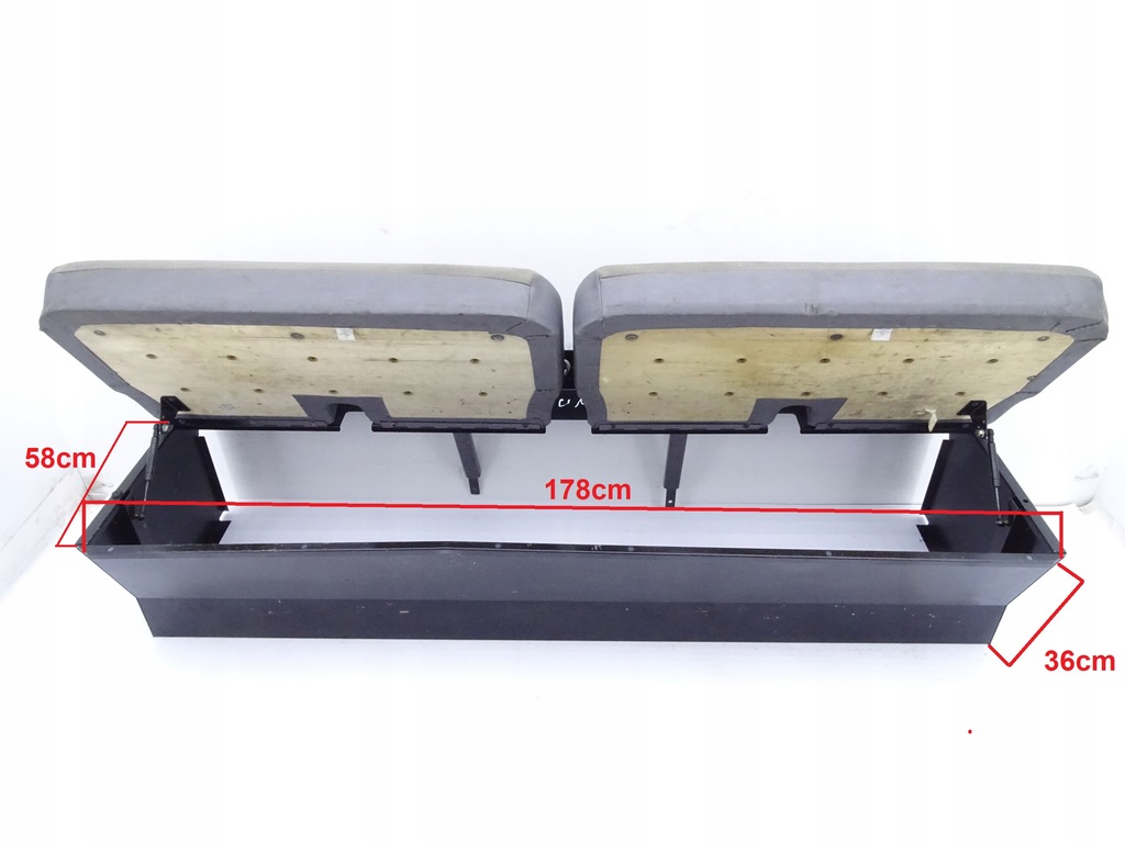 фото №11, Renault midlum 00-06 заднее сиденье задняя 4-местная лавка