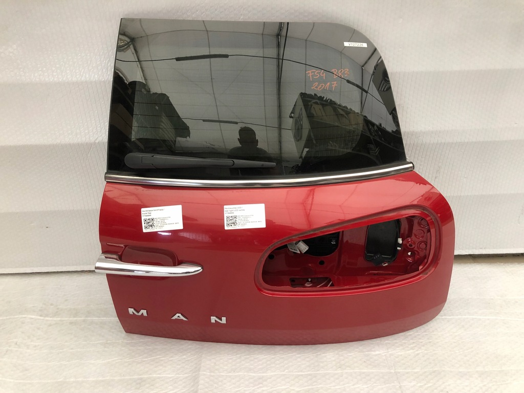 фото №1, Крышка багажника правая mini clubman f54 b83 2017