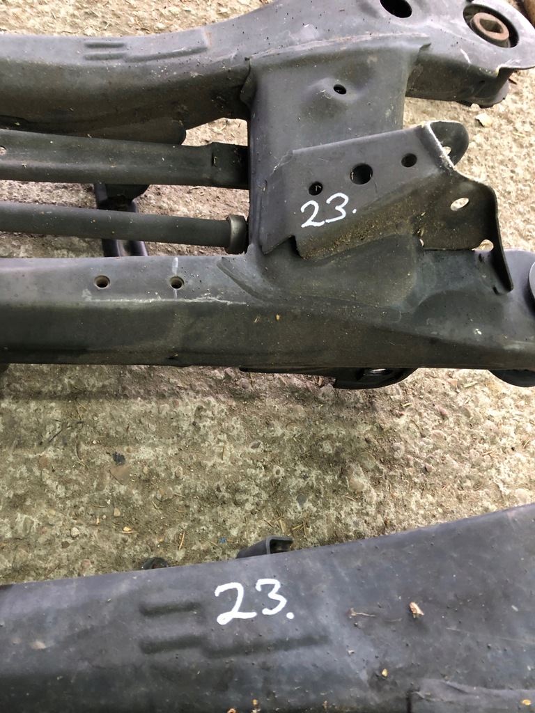 фото №5, Toyota auris ii подрамник задняя балка подвеска