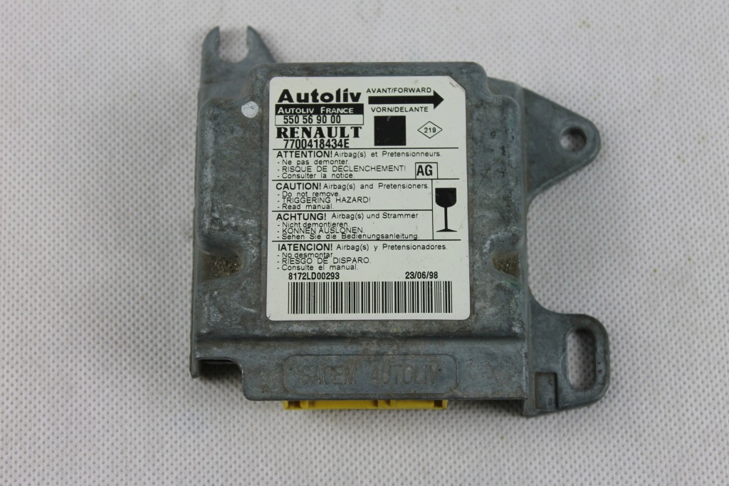 фото №3, Модуль датчик подушка безопасности renault megane scenic 1 i