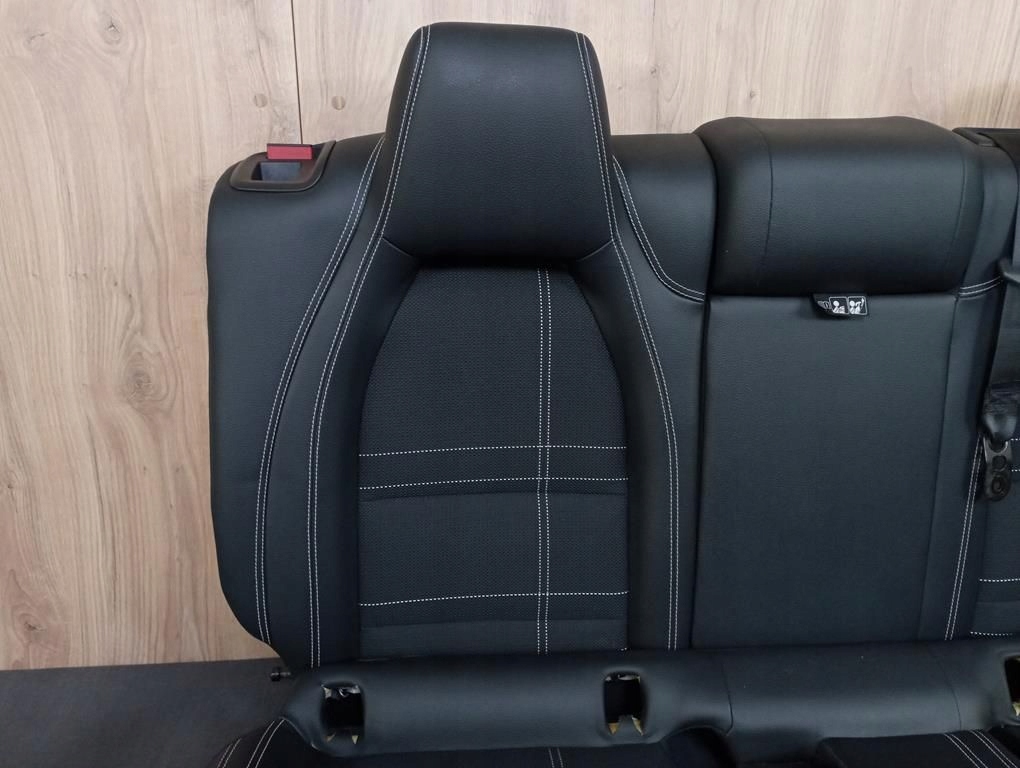 фото №6, Mercedes a-klasa w176 сидіння заднє сидіння задня задня комплектна