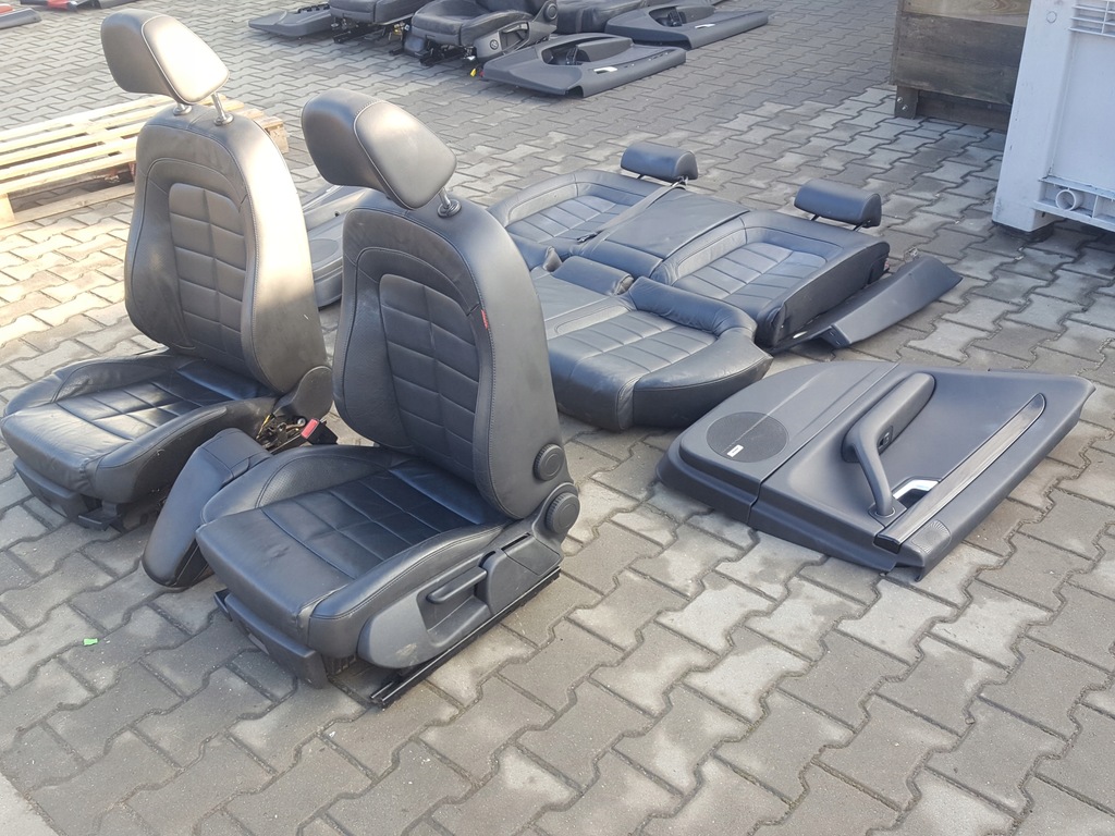 фото №8, Seat exeo 09-13 kombi сидіння заднє сидіння шкіра шкіряний