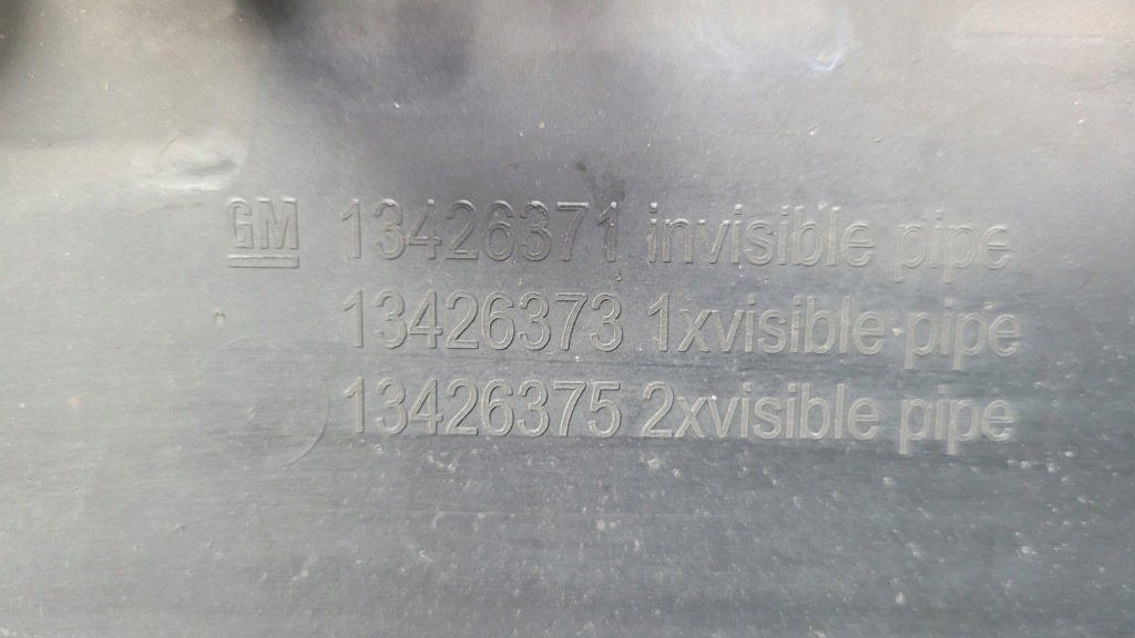 Купить Opel astra k sports 1.5 cdti 20r спойлер накладка бампера задний  13426371