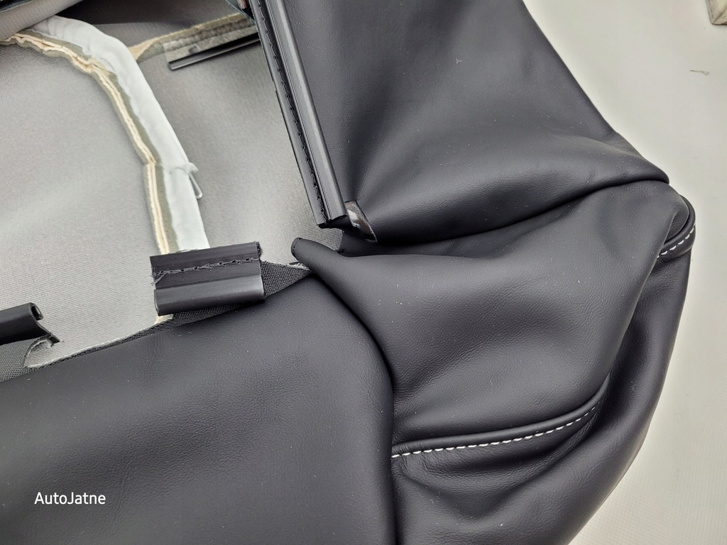 фото №14, Porsche cayenne 7p5 обшивка спинка сидіння лівий перед 7p5881805 nowe oryg.