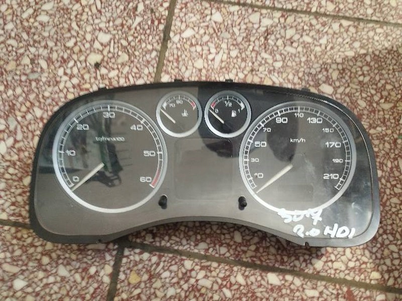фото №6, Лічильник прилади p9636708880 2.0 hdi peugeot 307