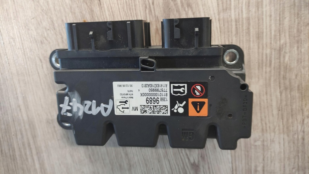 Купить Opel adam meriva b датчик air bag подушка безопасности 13589689