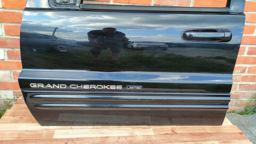 фото №6, Jeep grand cherokee wj дверь левый перед чёрные