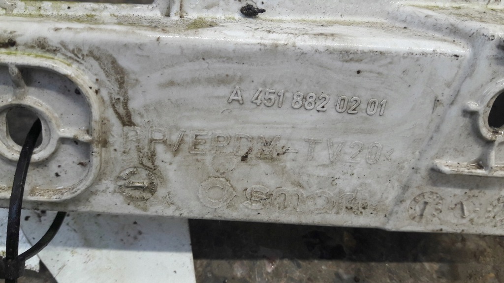 фото №15, A4518820201 крыло правый задняя smart fortwo белый