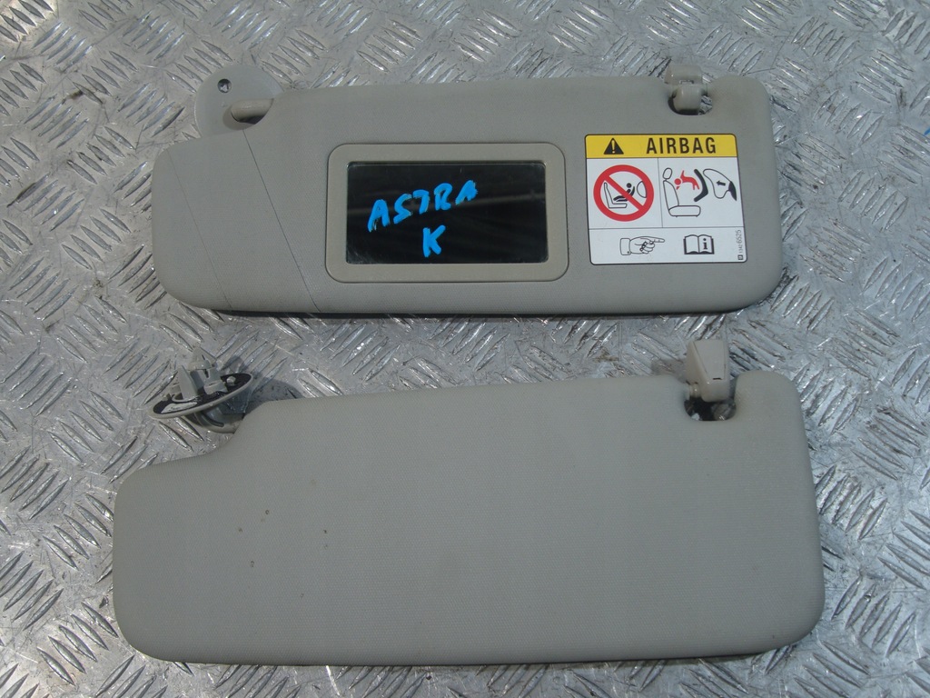 фото №1, Защита солнцезащитная левая правая opel astra k 15-22