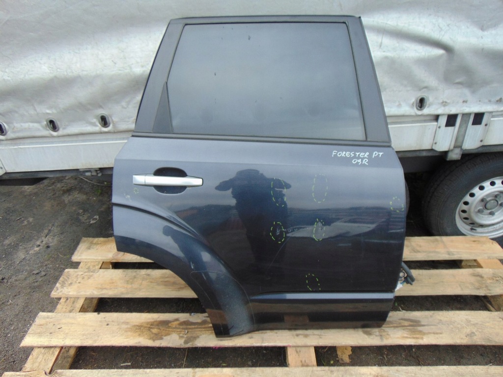 фото №1, Двері правий задня subaru forester iii