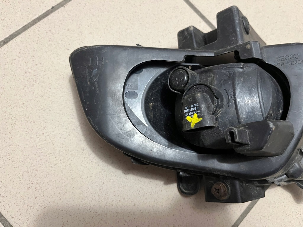 фото №11, Hyundai i30 i-30 i 1 lift 08- лампа противотуманная фара левый