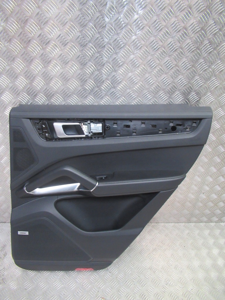 фото №14, Porsche cayenne 9y turbo сиденья заднее сиденье обшивки салон кожа комплект