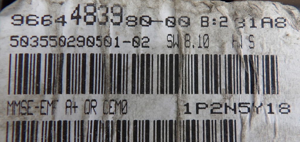 фото №4, Peugeot 207 06-12 дисплей радіо 9664483980