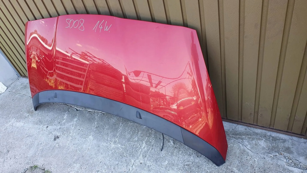 фото №5, Peugeot 5008 1 i -15 капот крышка двигателя $