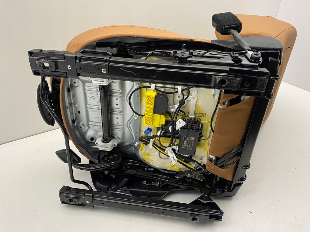 фото №7, Bmw z4 g29 сидіння пасажира правий шкіряний коричневий 18-