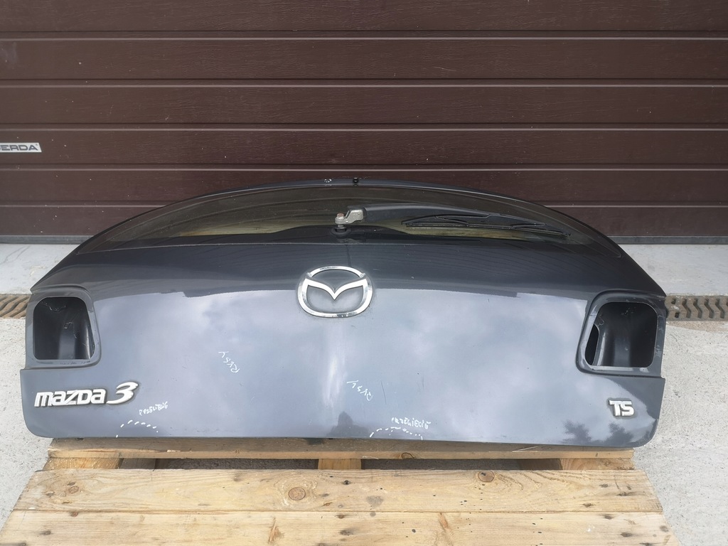 фото №10, Крышка багажника багажника mazda 3 bk lift 06-09 hb 5d 5 дверь