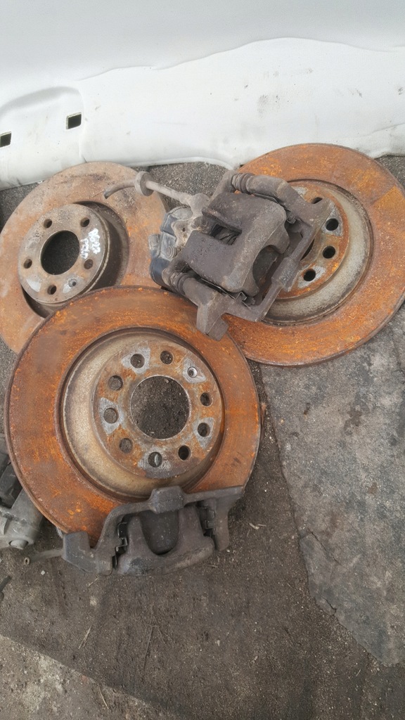 фото №6, Гальмівні диски супорти audi a6 c6 2.7 3.0 tdi