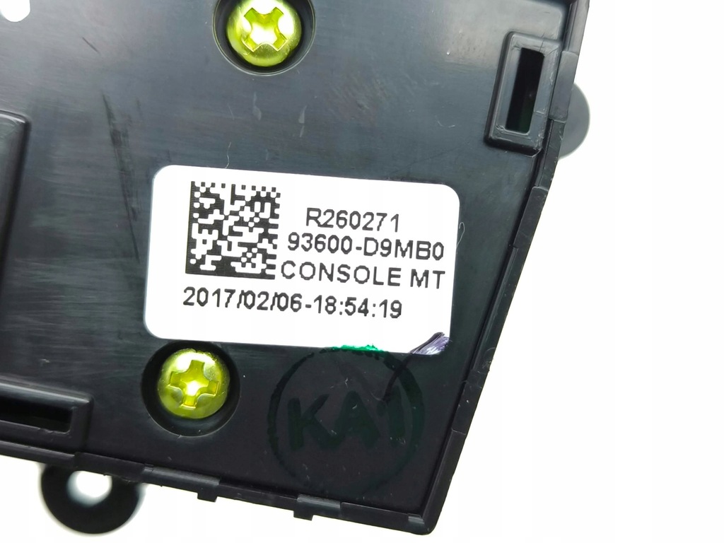 фото №8, Панель переключателей kia sportage v nq5 93600d9mb0 1.6l бензиновый 2017