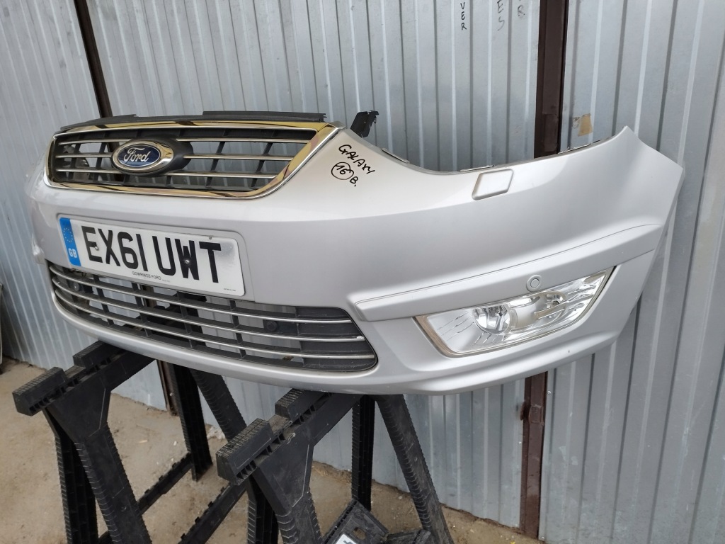 Бампер перед ксенон омыватель pdc ford galaxy lift mk3 iii 2010-2014 серебристый с Разборки