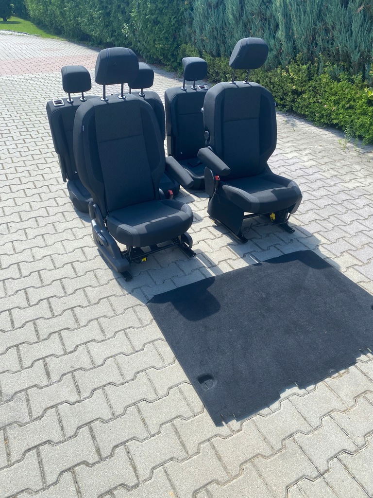 фото №2, Сиденья peugeot rifter berlingo iv ładne коврик багажника