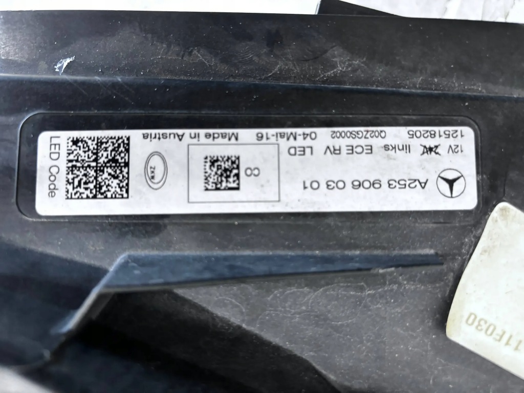 Купить Mercedes glc фара левая перед full led w253