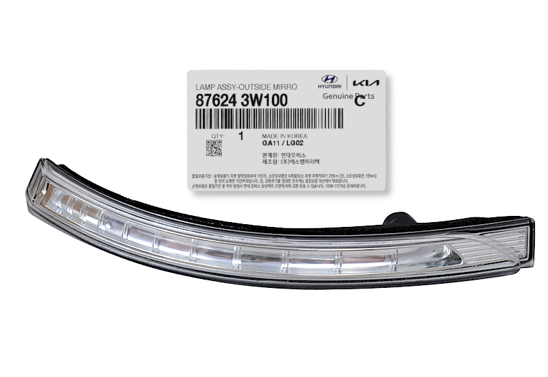 фото №1, Поворотник зеркало rh sportage iii 87624-3w100