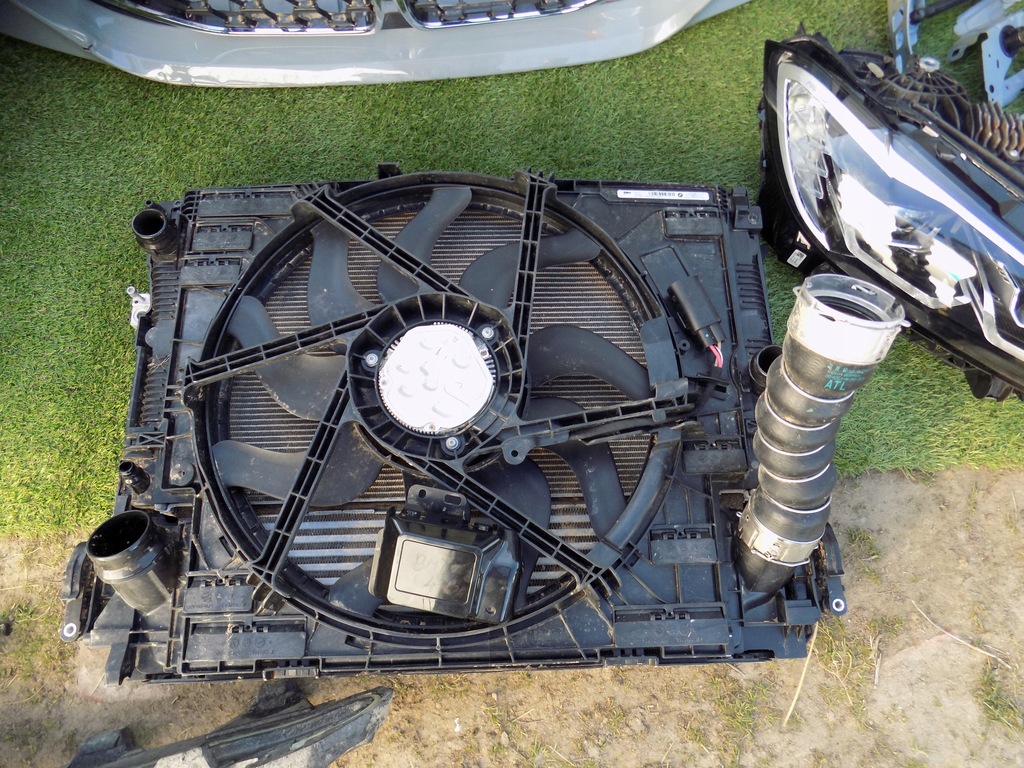 фото №9, Kompletny перед do bmw 4 g26 капот бампер крила радар pas радіатор