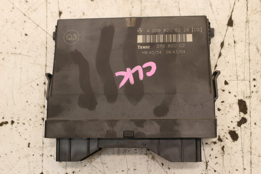 фото №1, Модуль блок управления комфорта 2098205226 mercedes clk w209 lift