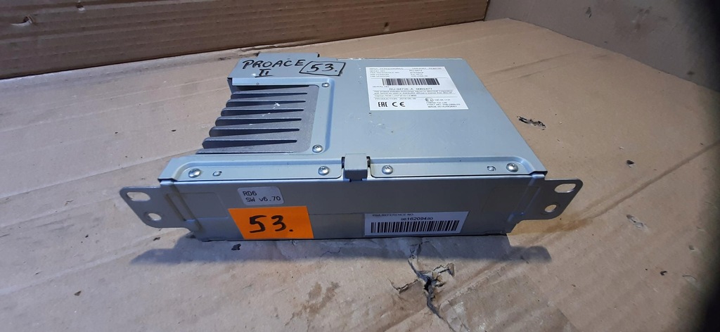 фото №1, Радиопроигрыватель toyota proace ii 9816209480