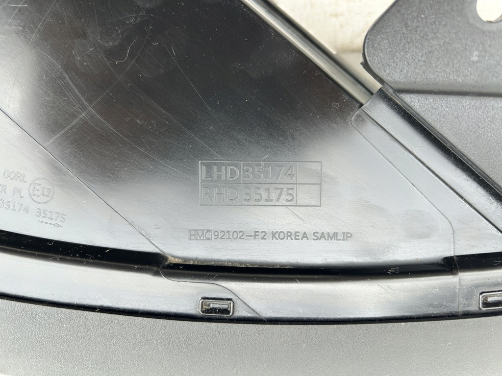 фото №16, Hyundai elantra 6 vi lift 18-20 лампа права led оригінал 92102-f2 europa