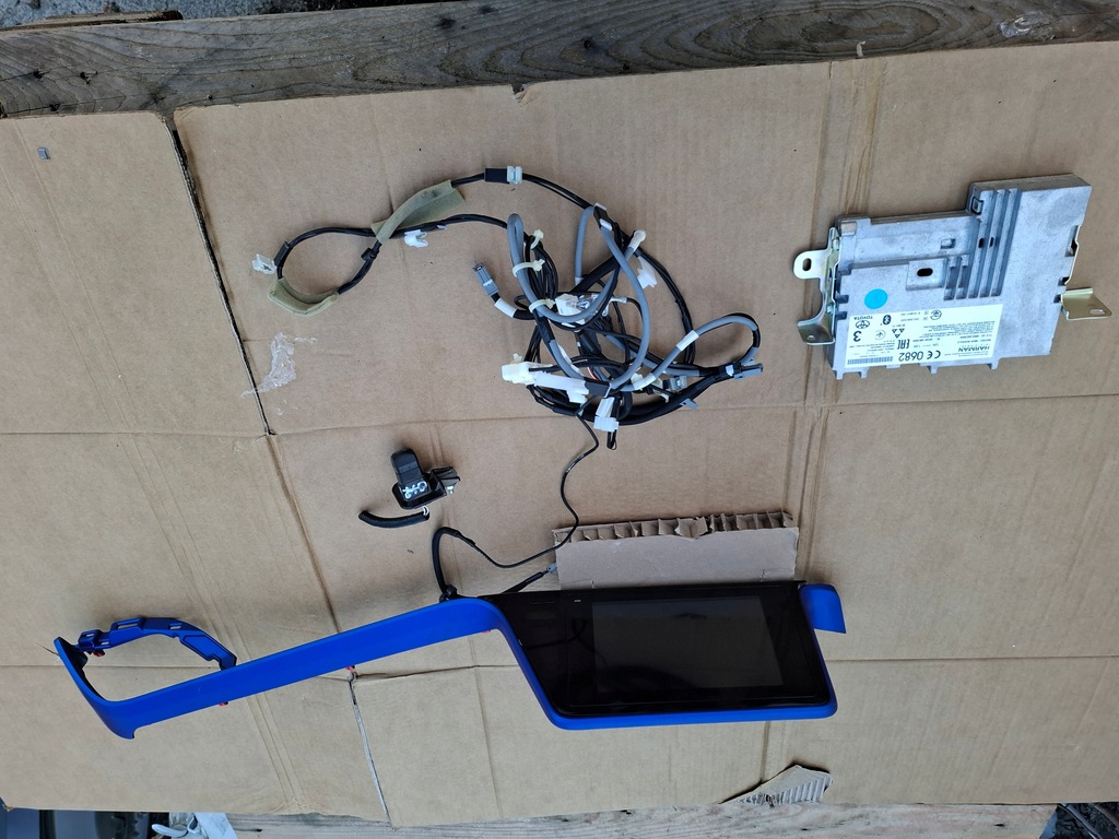 фото №1, Toyota chr ch-r ch r навигация дисплей модуль wifi камера жгут