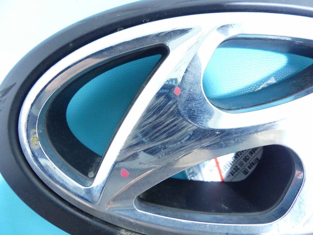 фото №5, Решётка радиатора значок эмблема hyundai i30 iii 2016-